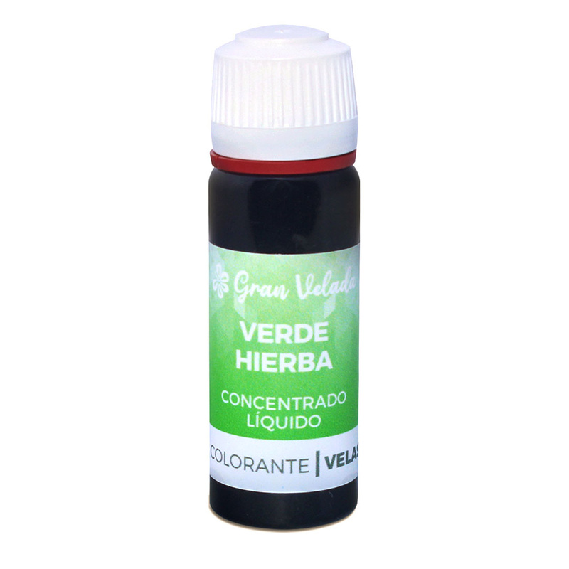 Colorante verde hierba concentrado liquido para velas