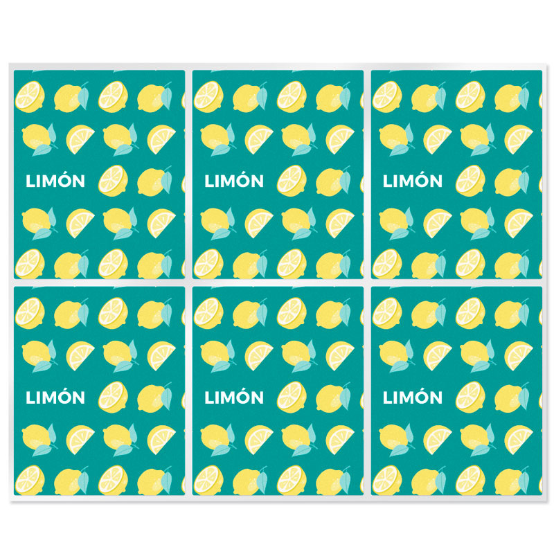 Stickers for lemon lipstickers