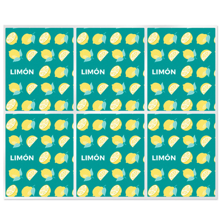 Stickers for lemon lipstickers