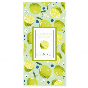 Citrus air freshener stickers