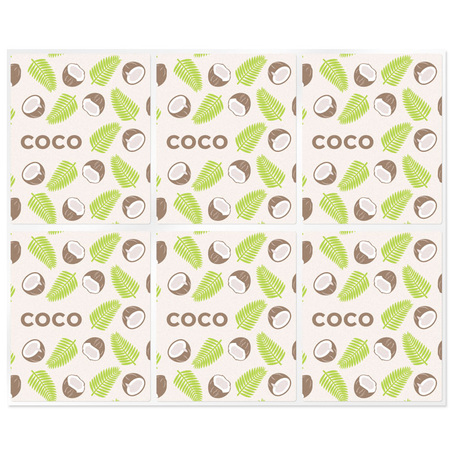 Stickers for coconut lipstickers