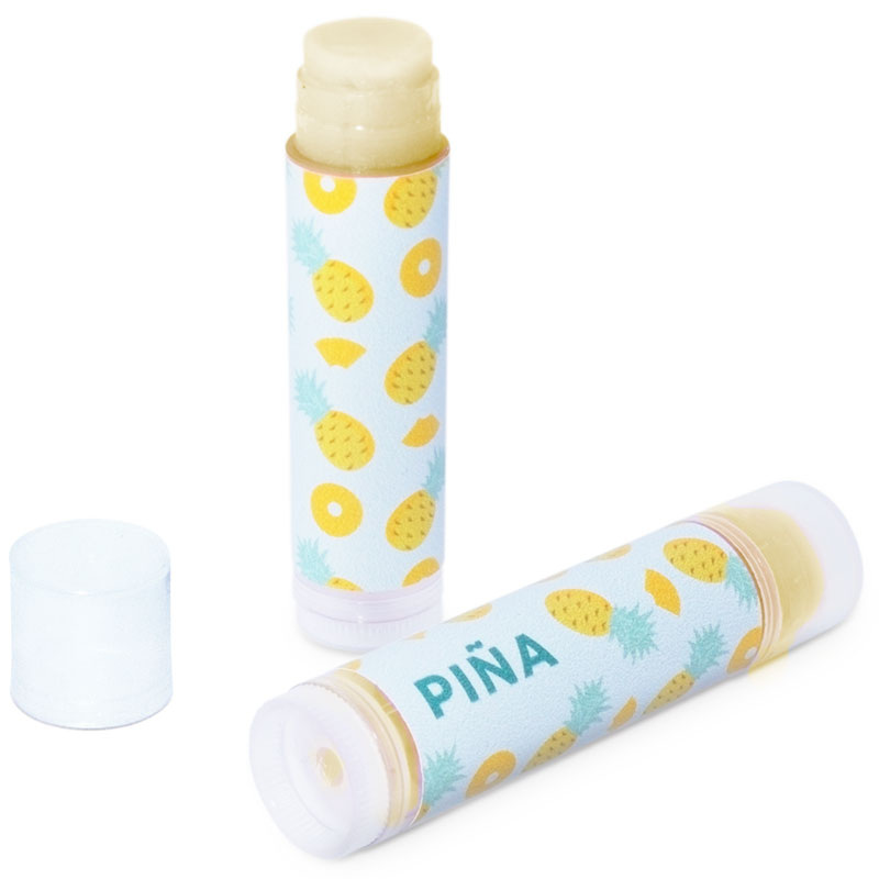 Stickers to make pineapple lipsticks