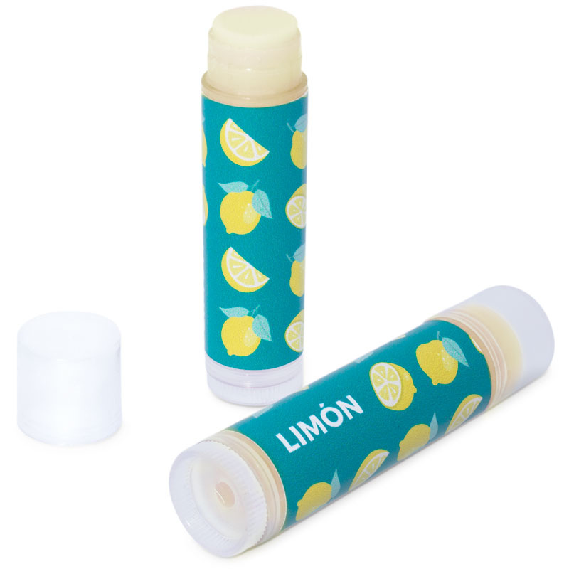 Stickers to make lemon lipsticks