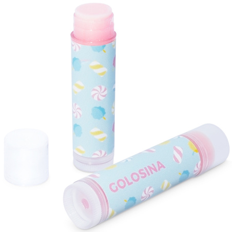 Pegatinas para hacer labiales de golosina