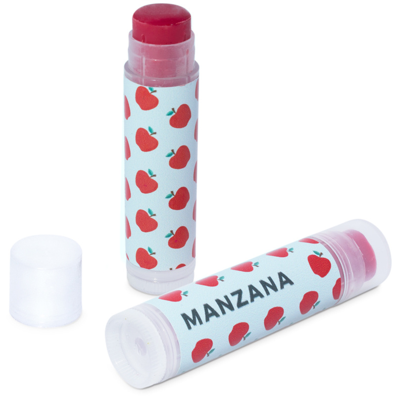 Stickers to make apple lipsticks