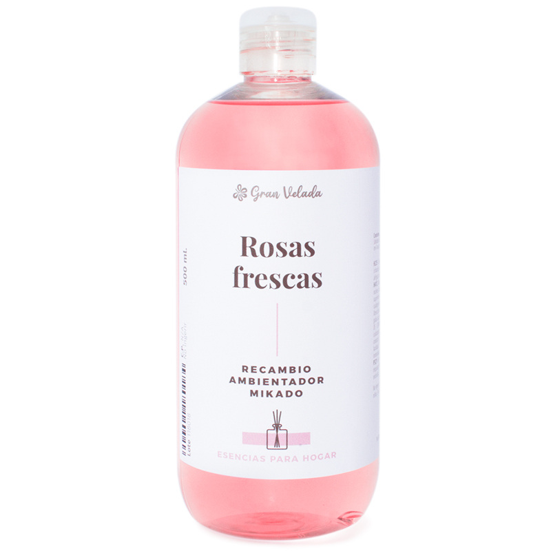 Recambio ambientador mikado rosas frescas