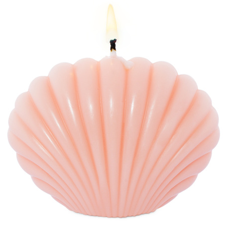 Shell mold for candles