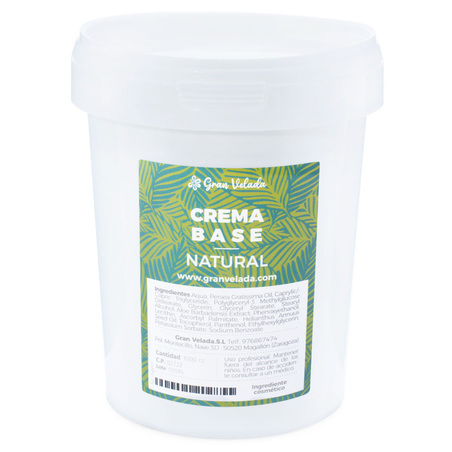 Crema base natural comprar