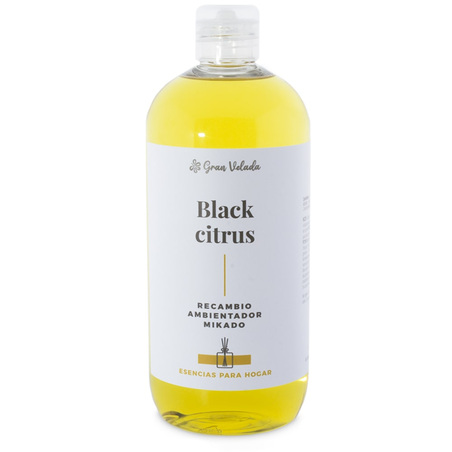 Recambio ambientador mikado black citrus