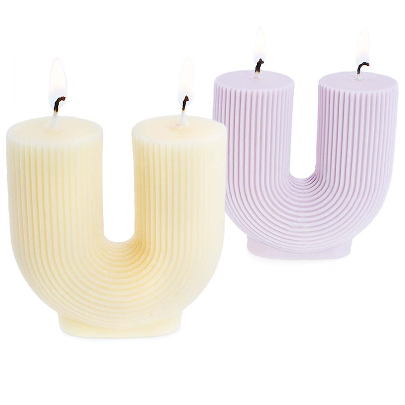 Mold u for aesthetic candles