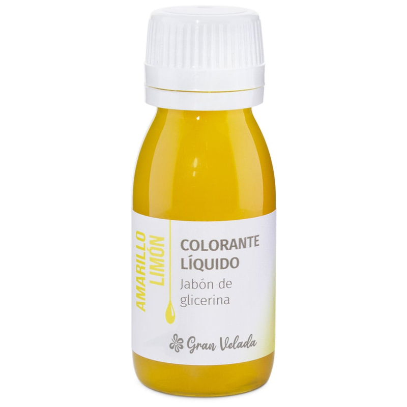 Colorante jabon glicerina amarillo limon