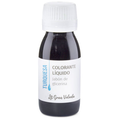 Colorante jabon glicerina turquesa
