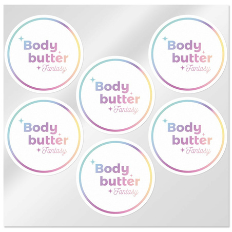 Body butter fantasy stickers