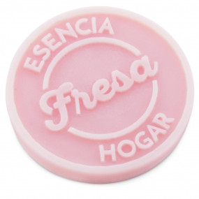 Molde pastilla de cera perfumada fresa