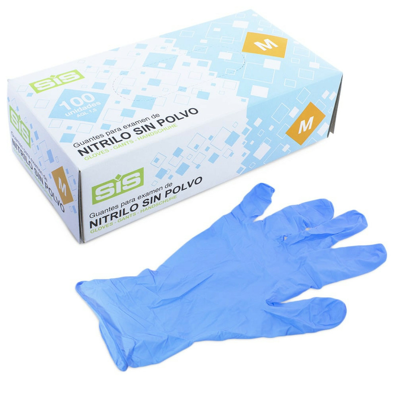 Guantes de nitrilo 100 und