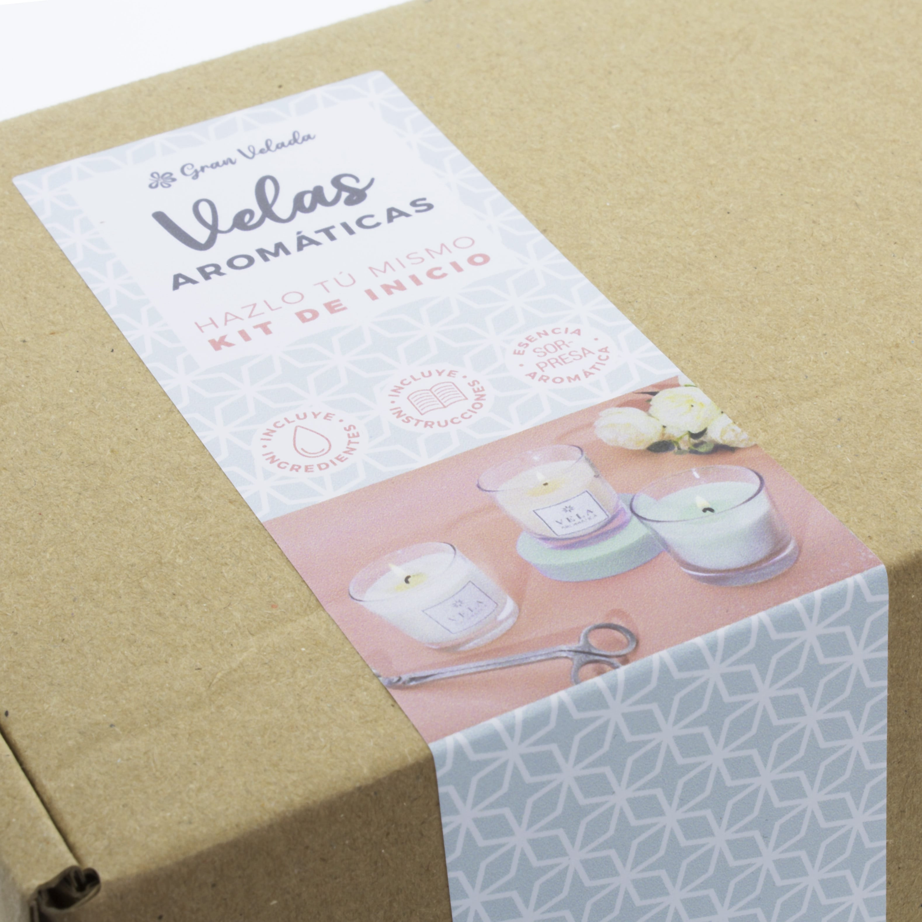 Kit Para Velas Aromaticas