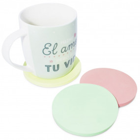 Molde posavasos redondo