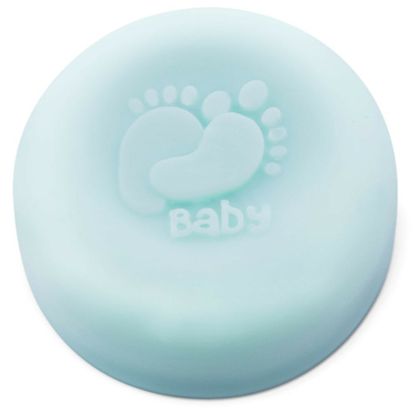 Round mold baby footprints