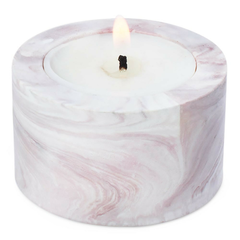 Mold mini round candle holder