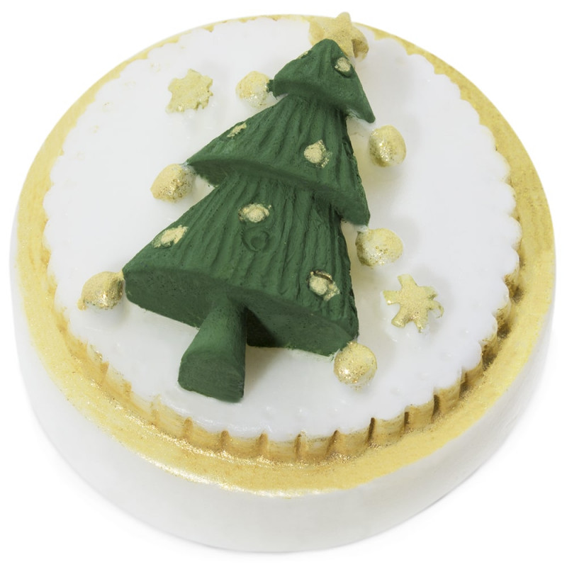 Mold to make decorated tree soap