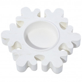 Snowflake candle holder mold Snowflake candle holder mold