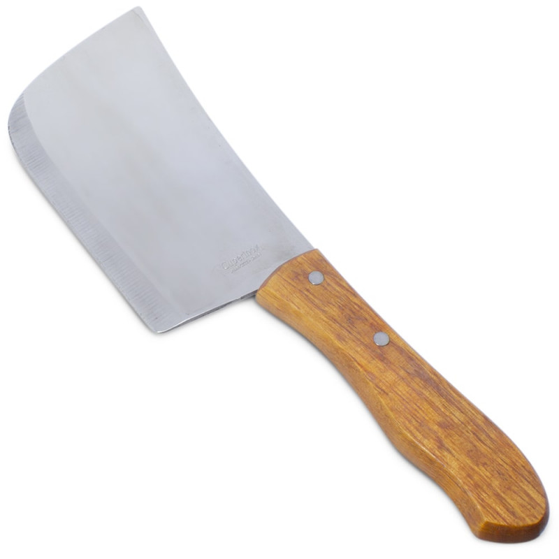 Machete style knife to cut soap