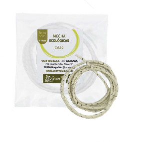 Wick for ecological candles 7-8 cm Wick for ecological candles 7-8 cm