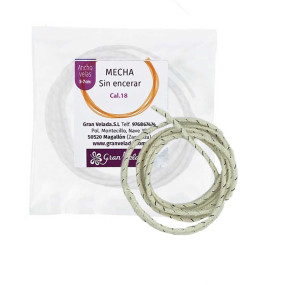 Wick unwaxed cotton candles 3-4 cm Wick unwaxed cotton candles 3-4 cm