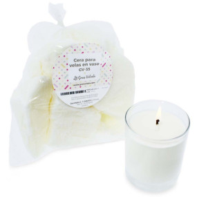 Cera GV-35 para velas en vaso Cera GV-35 para velas en vaso