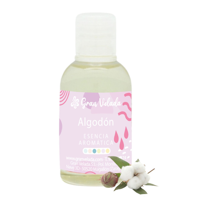 Esencia aromática de flor de algodón