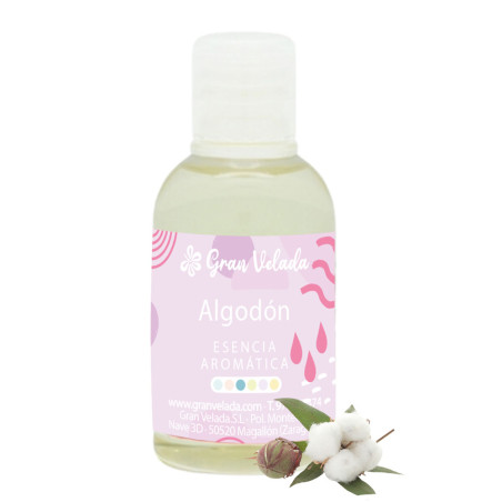 Esencia aromática de flor de algodón