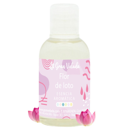 Esencia aromática de flor de loto