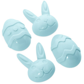 Mold for Making Soap and Crafts: Rabbits and Easter Eggs Mold for Making Soap and Crafts: Rabbits and Easter Eggs