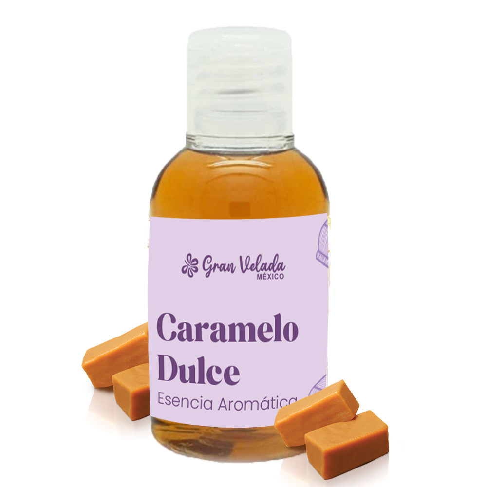 Esencia aromatica Caramelo Dulce para velas, jabones, ambientadores