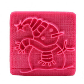 Seal for making soap, snowman
