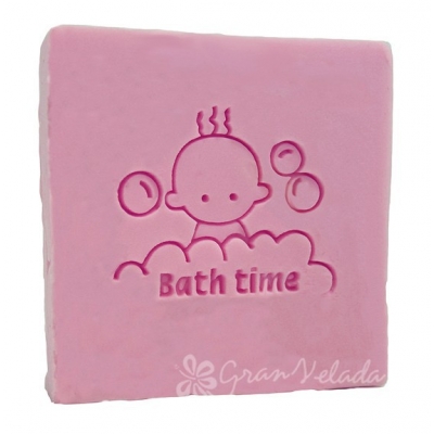 Children's bath time stamp