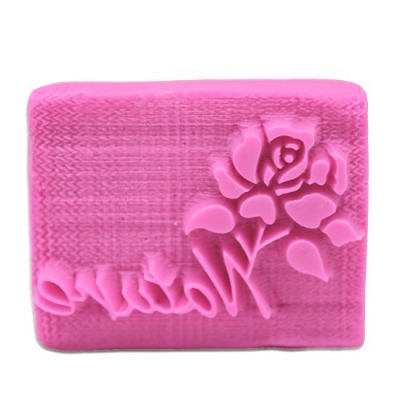 Sello rosa de mayo