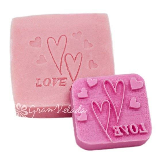 Stamp for love soaps