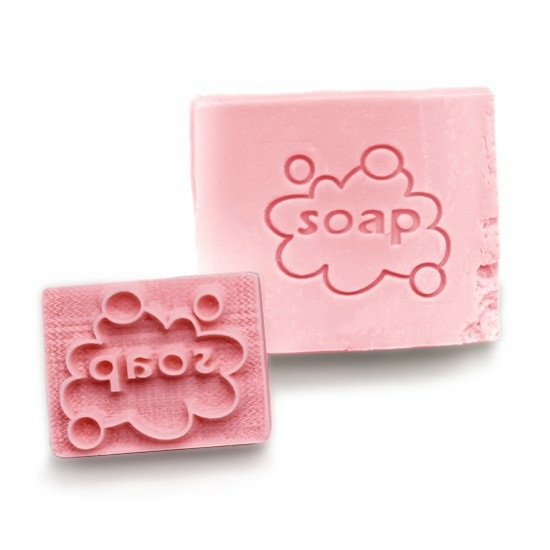 Bubble seal for soap