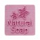 Natural soap seal with stars