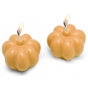 Molde para velas de 2 Calabazas de Halloween 3D