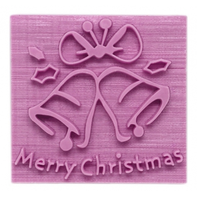 Christmas bell stamp for soaps