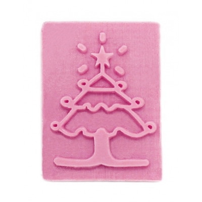 Christmas tree stamp