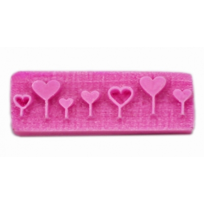 Heart-hearts stamp for soap