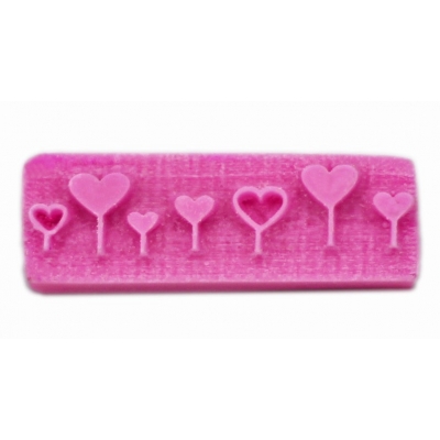 Heart-hearts stamp for soap