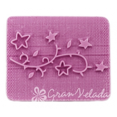 Star sprig seal for soaps