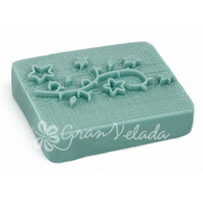 Seal for soaps sprig of stars