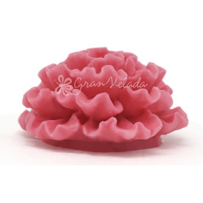 Candle mold floating flower