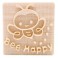 Happy bee seal for soap
