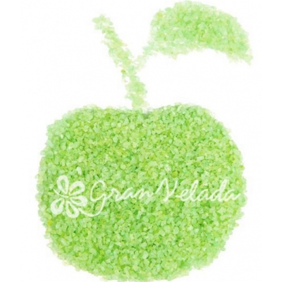Sales con olor a manzana verde